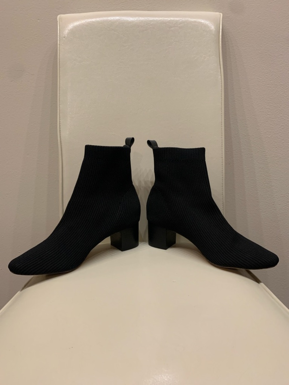 Joie knit ankle booties